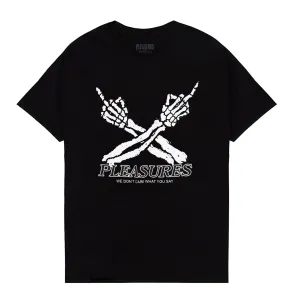 Pleasures Men Don't Care T-Shirt Black