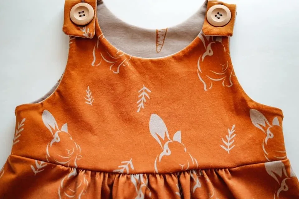 Pocket Pinafore dress pattern
