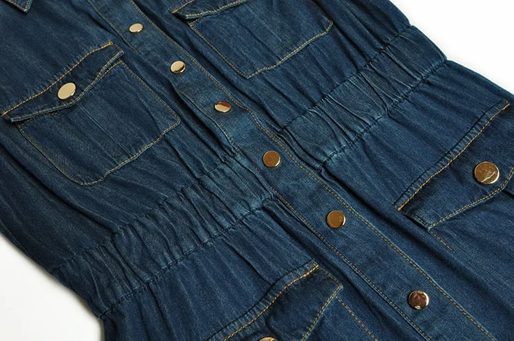 Polo  Lake Blue Denim Dress