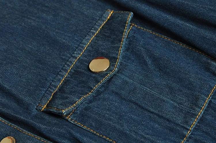Polo  Lake Blue Denim Dress