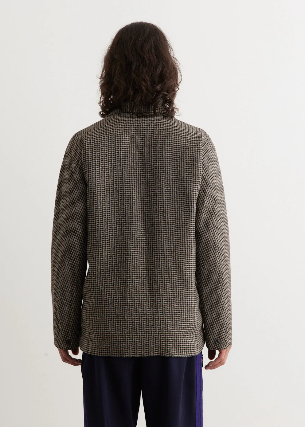 Poly Houndstooth Miles Jacket