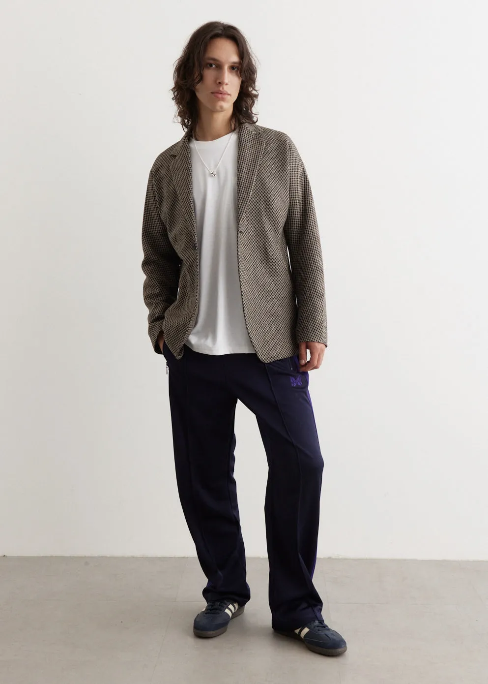 Poly Houndstooth Miles Jacket