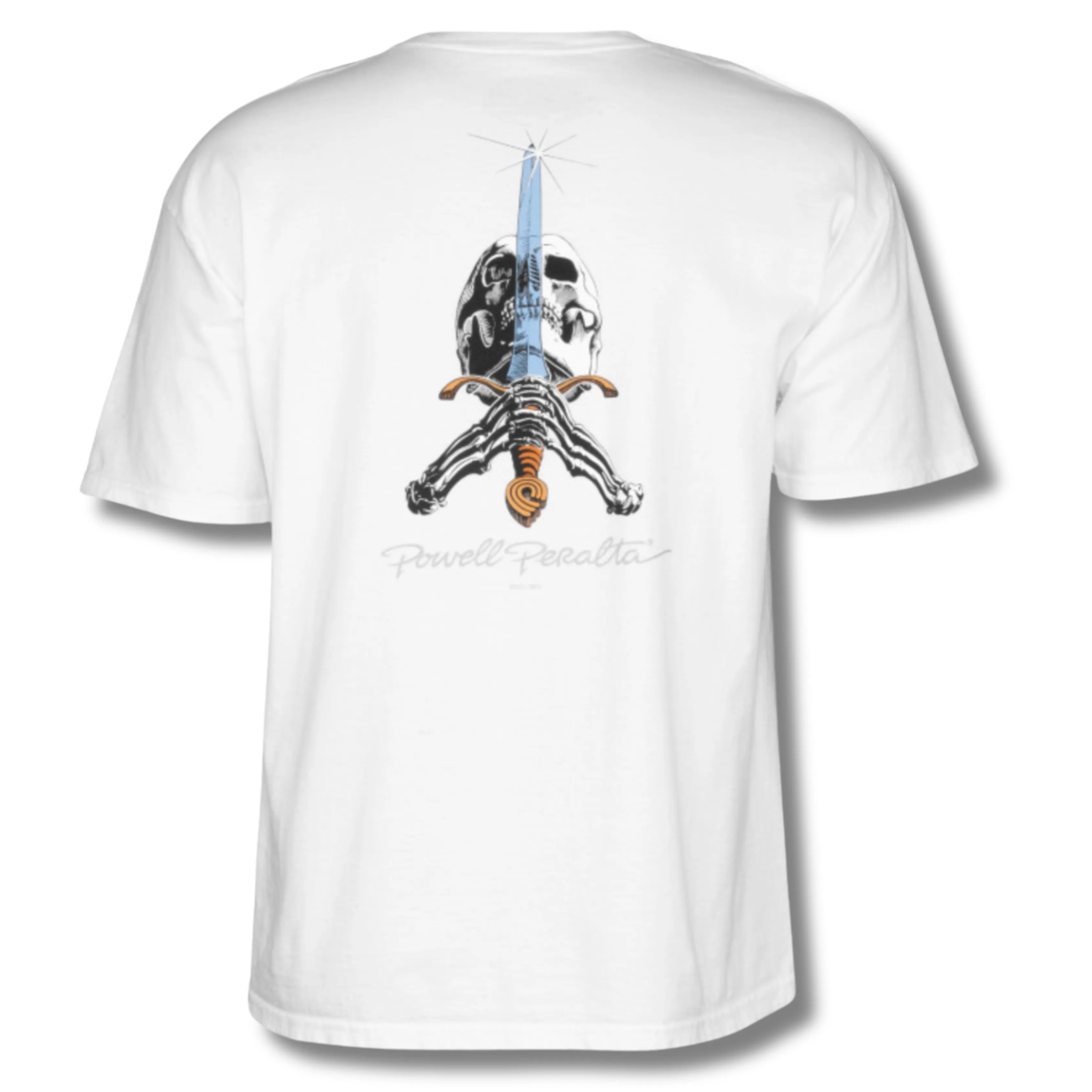Powell-Peralta™ Skull and Sword Tee - White