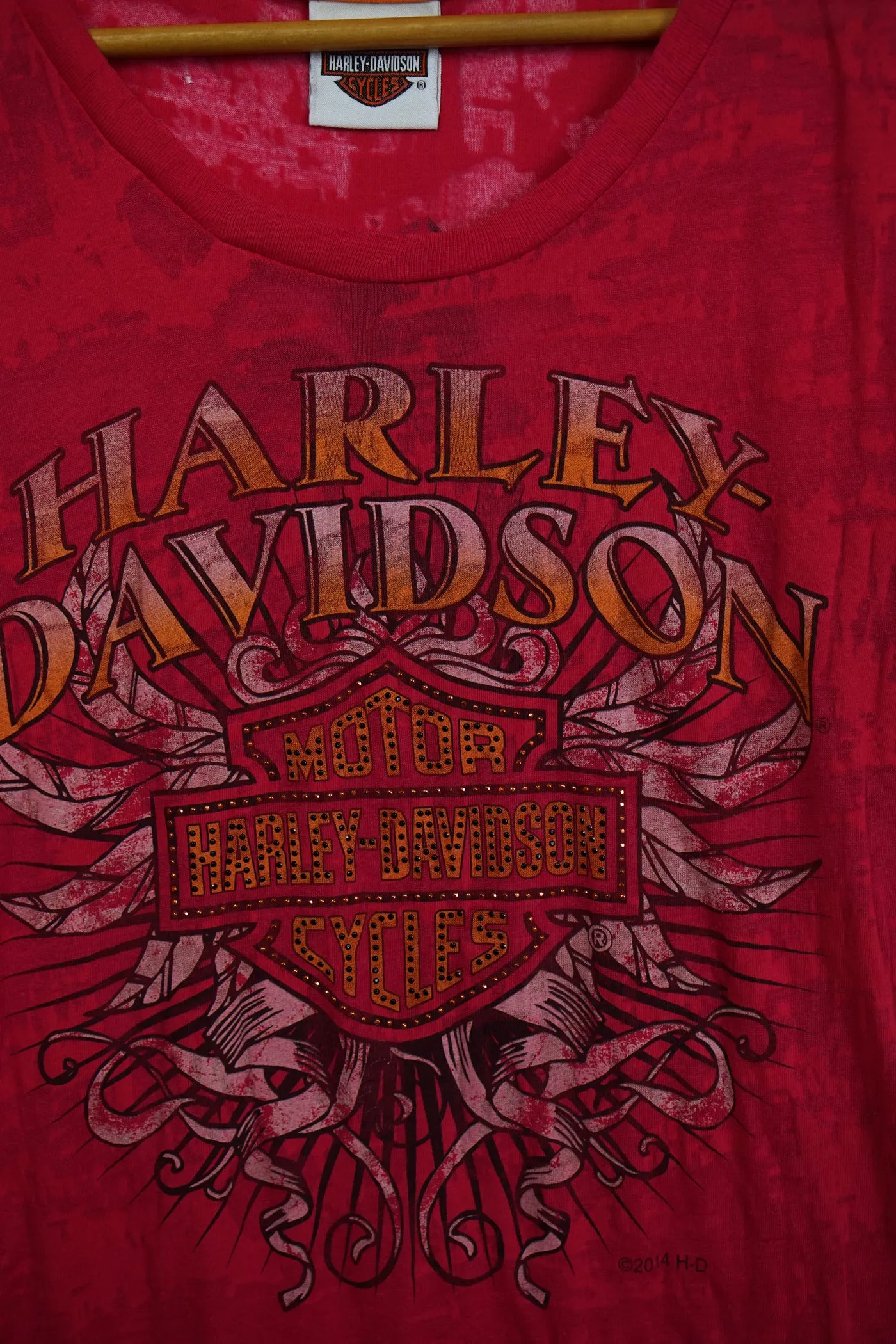 Preloved Harley - Saint Charles 2 Y2K Tee - Small