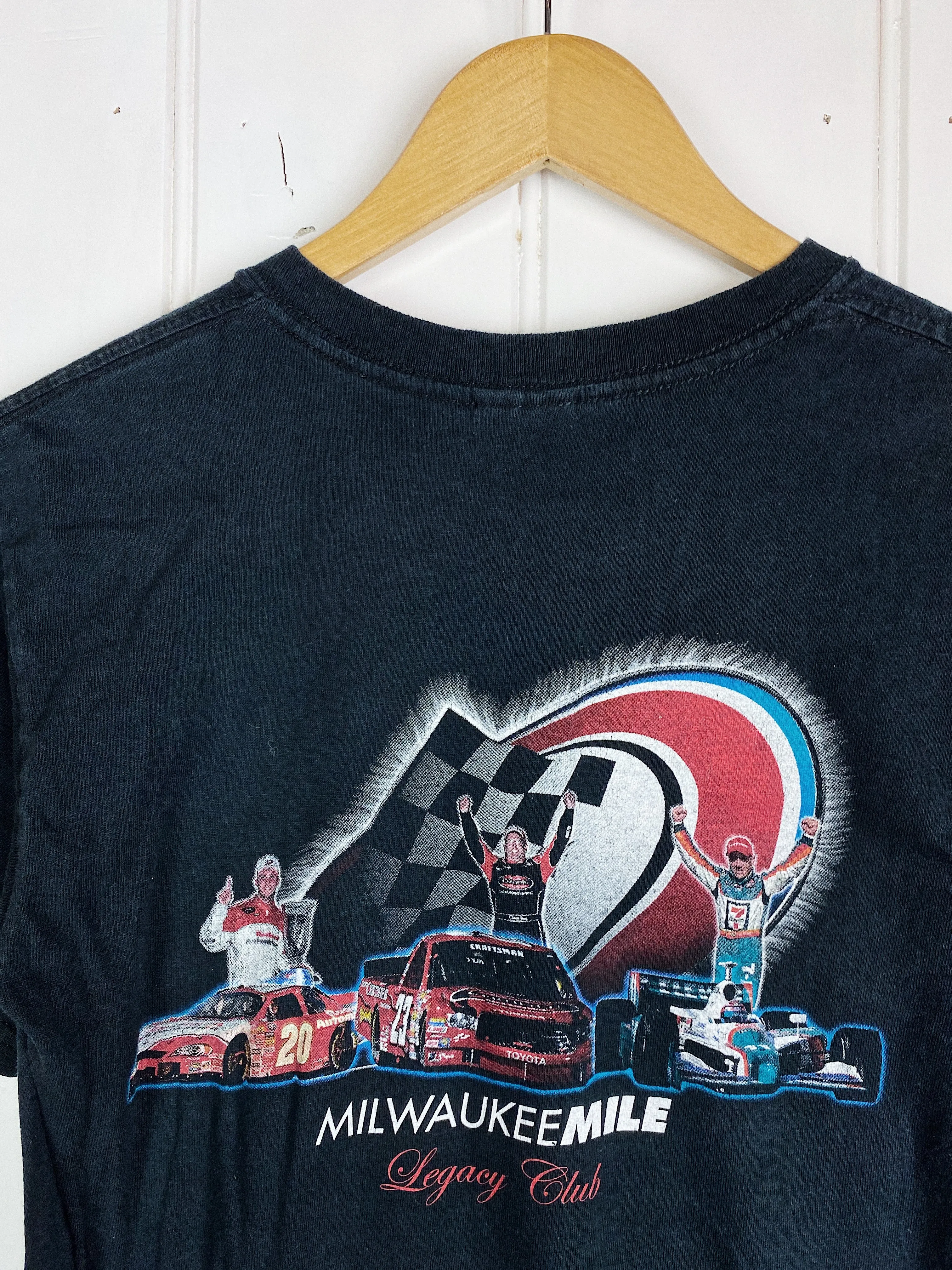 Preloved Nascar - Legacy Club Black Tee - Small