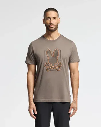 Psycho Bunny Men's Pierce Embroidered Graphic Tee - Falcon