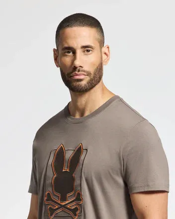 Psycho Bunny Men's Pierce Embroidered Graphic Tee - Falcon