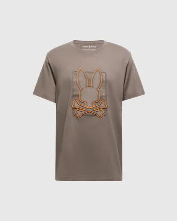 Psycho Bunny Men's Pierce Embroidered Graphic Tee - Falcon