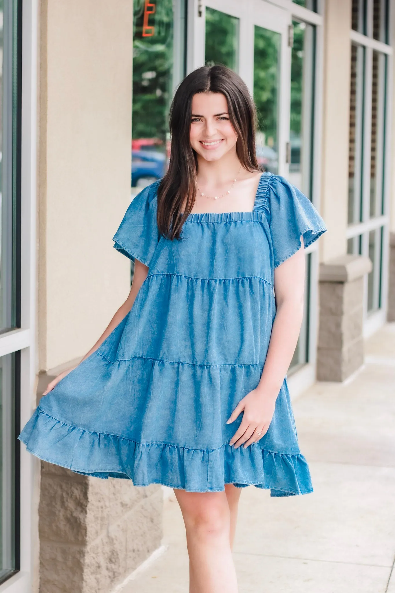 Recess Denim Dress
