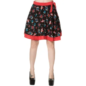 Regret Nothing Womens Skater Skirt