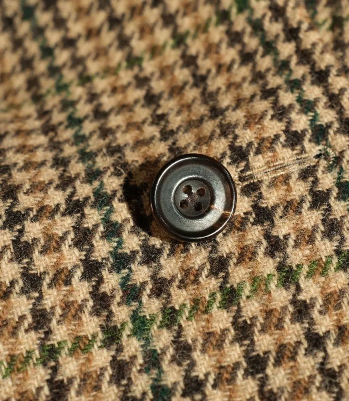 Reversible Houndstooth Coat