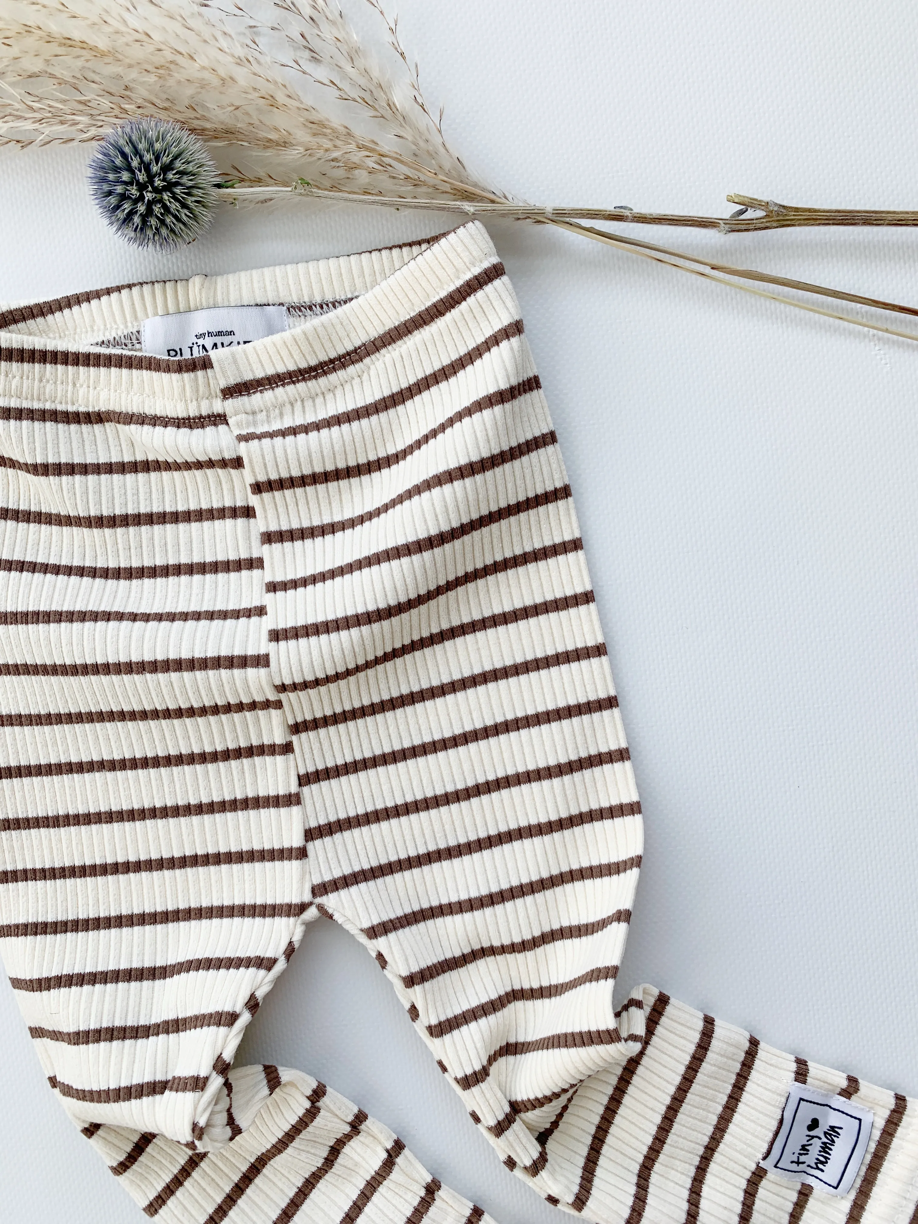 ribbed leggings | tiramisu