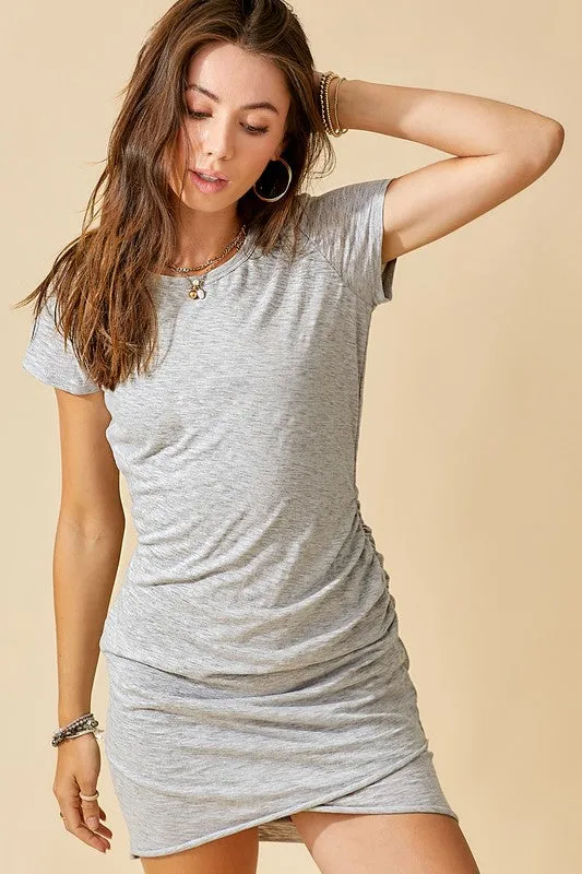 Ruched Mini Dress