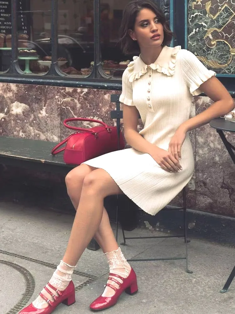 Ruffled Mini Dresses For Women