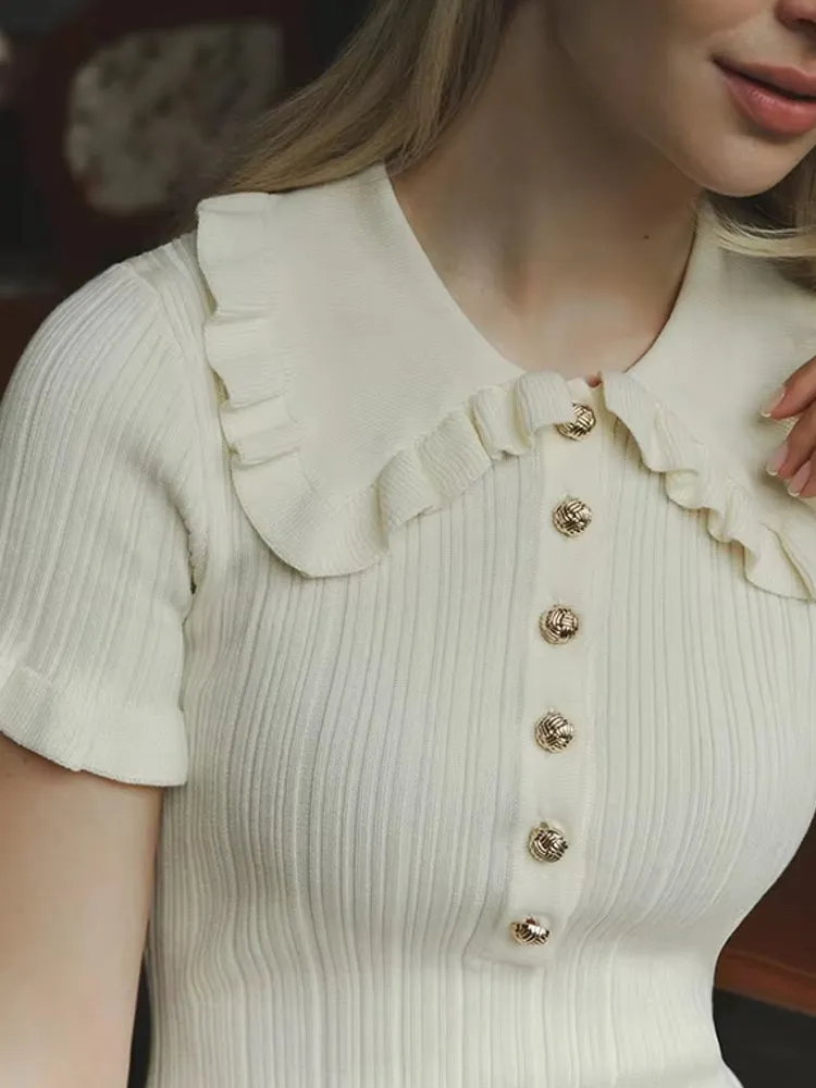 Ruffled Mini Dresses For Women
