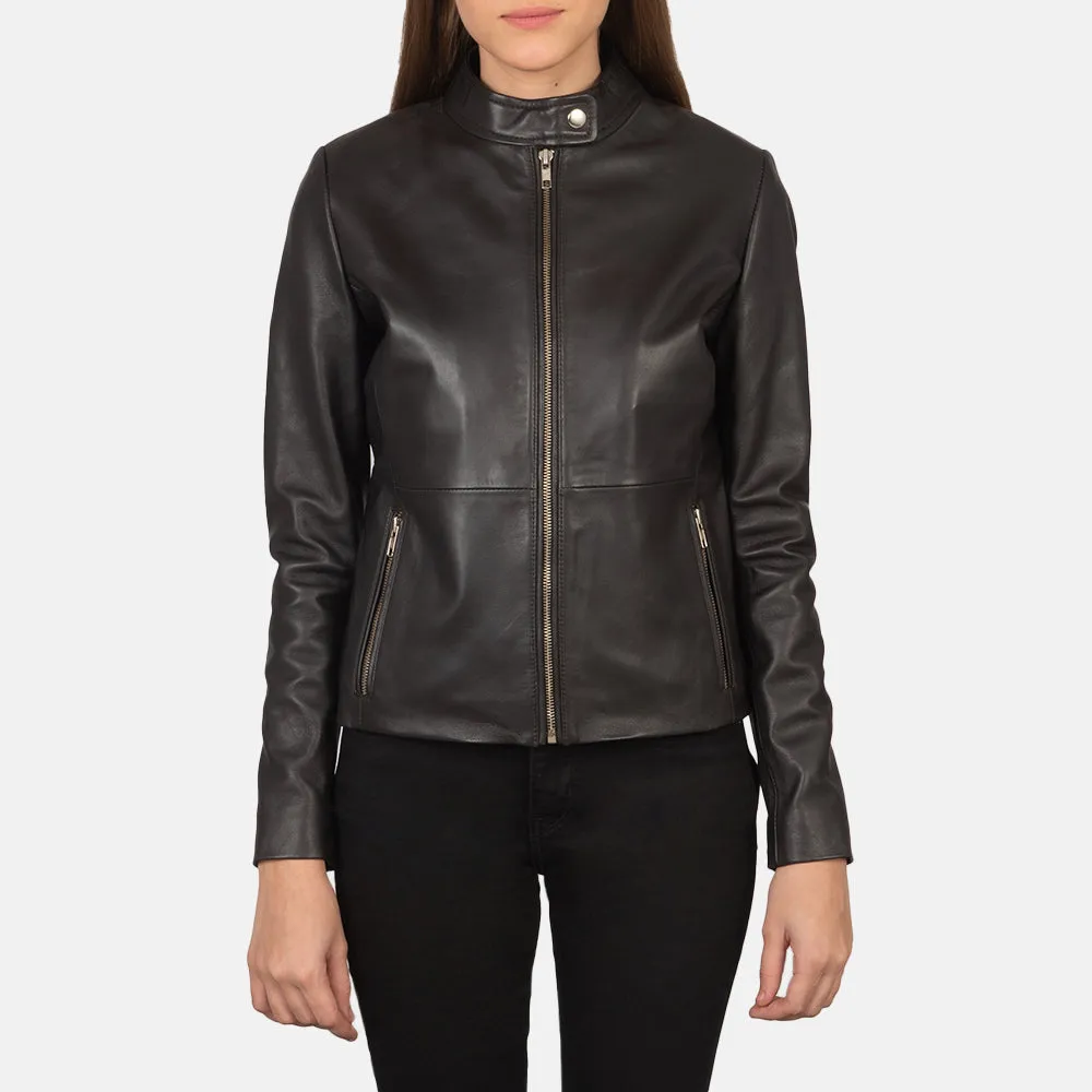 Rumble Leather Biker Jacket