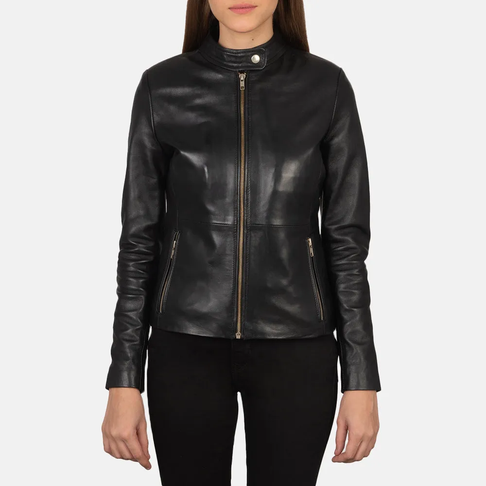 Rumble Leather Biker Jacket