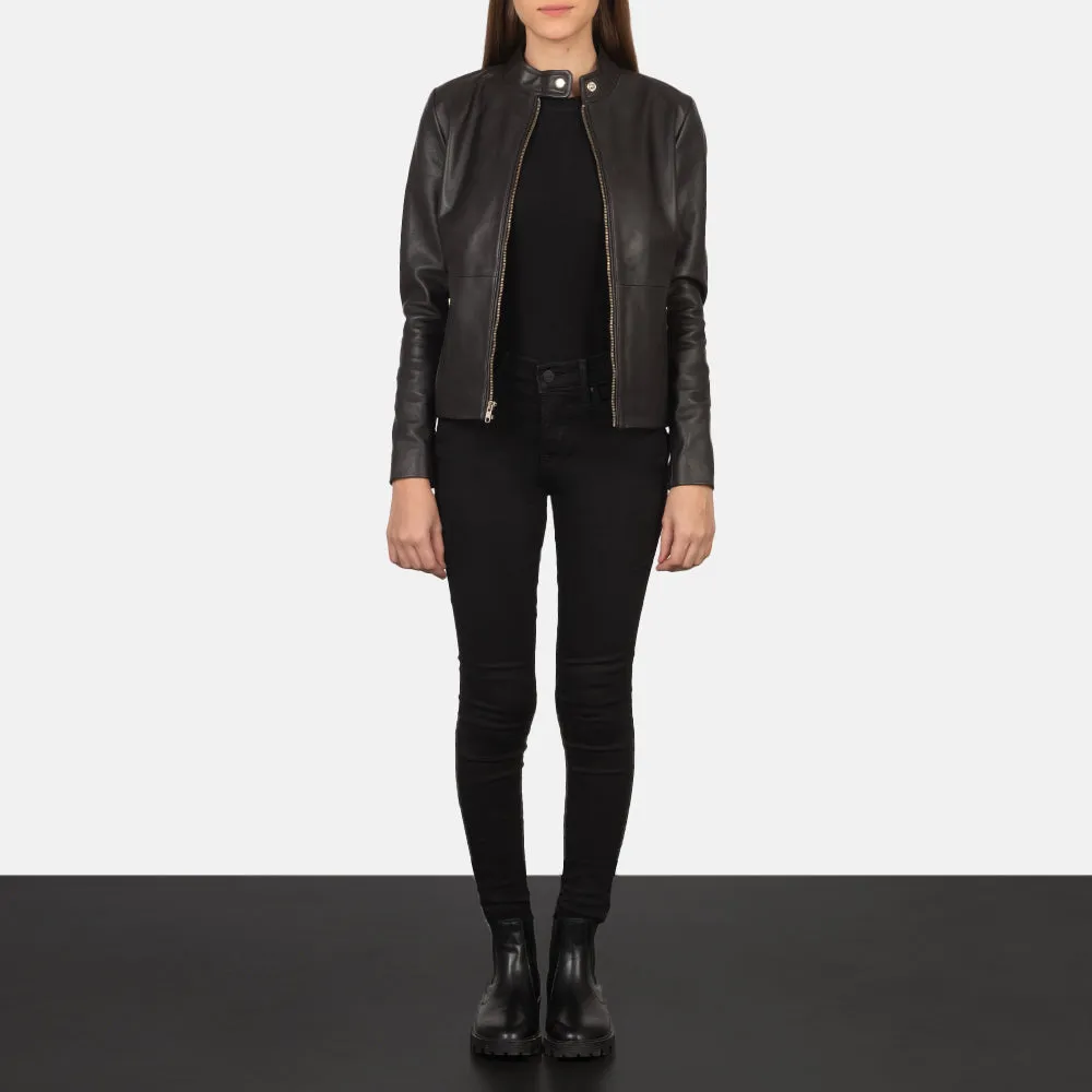 Rumble Leather Biker Jacket