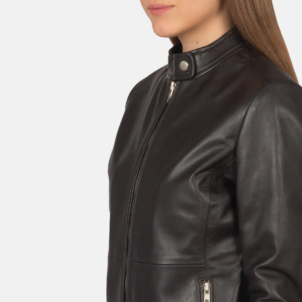 Rumble Leather Biker Jacket