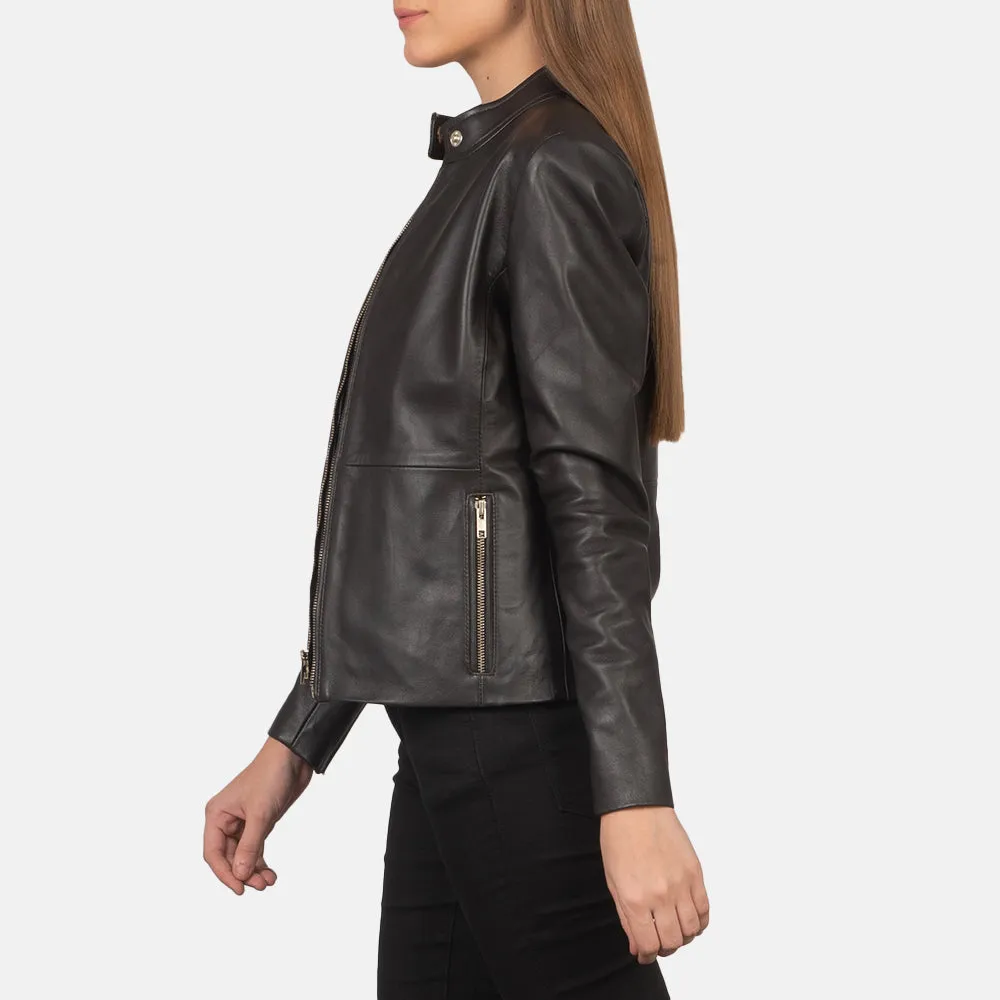 Rumble Leather Biker Jacket