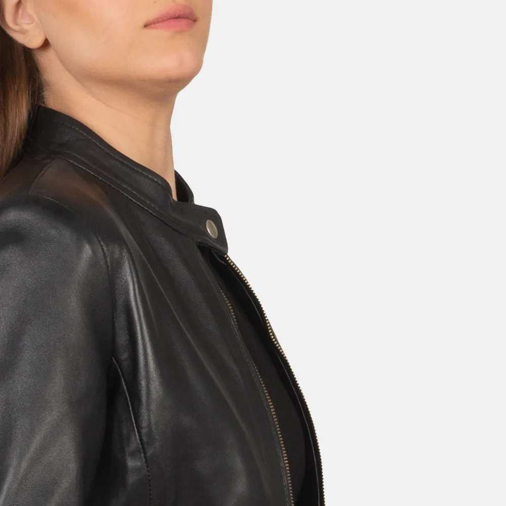 Rumble Leather Biker Jacket