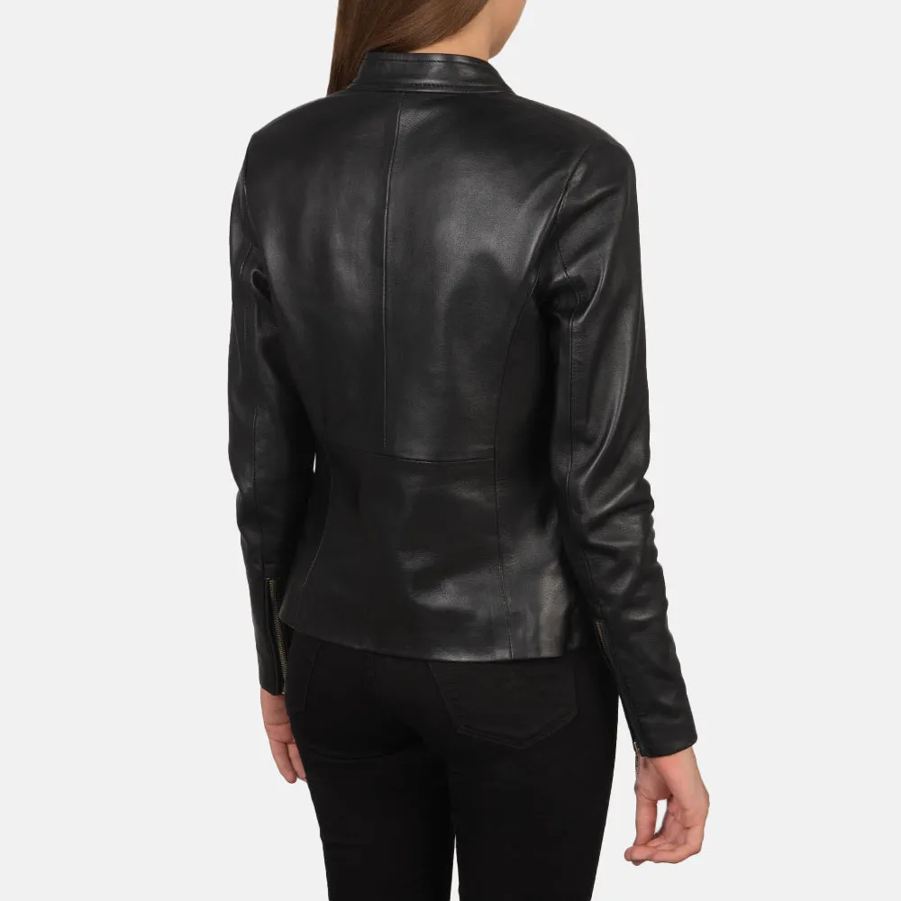 Rumble Leather Biker Jacket