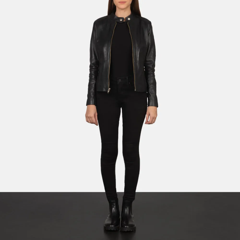 Rumble Leather Biker Jacket