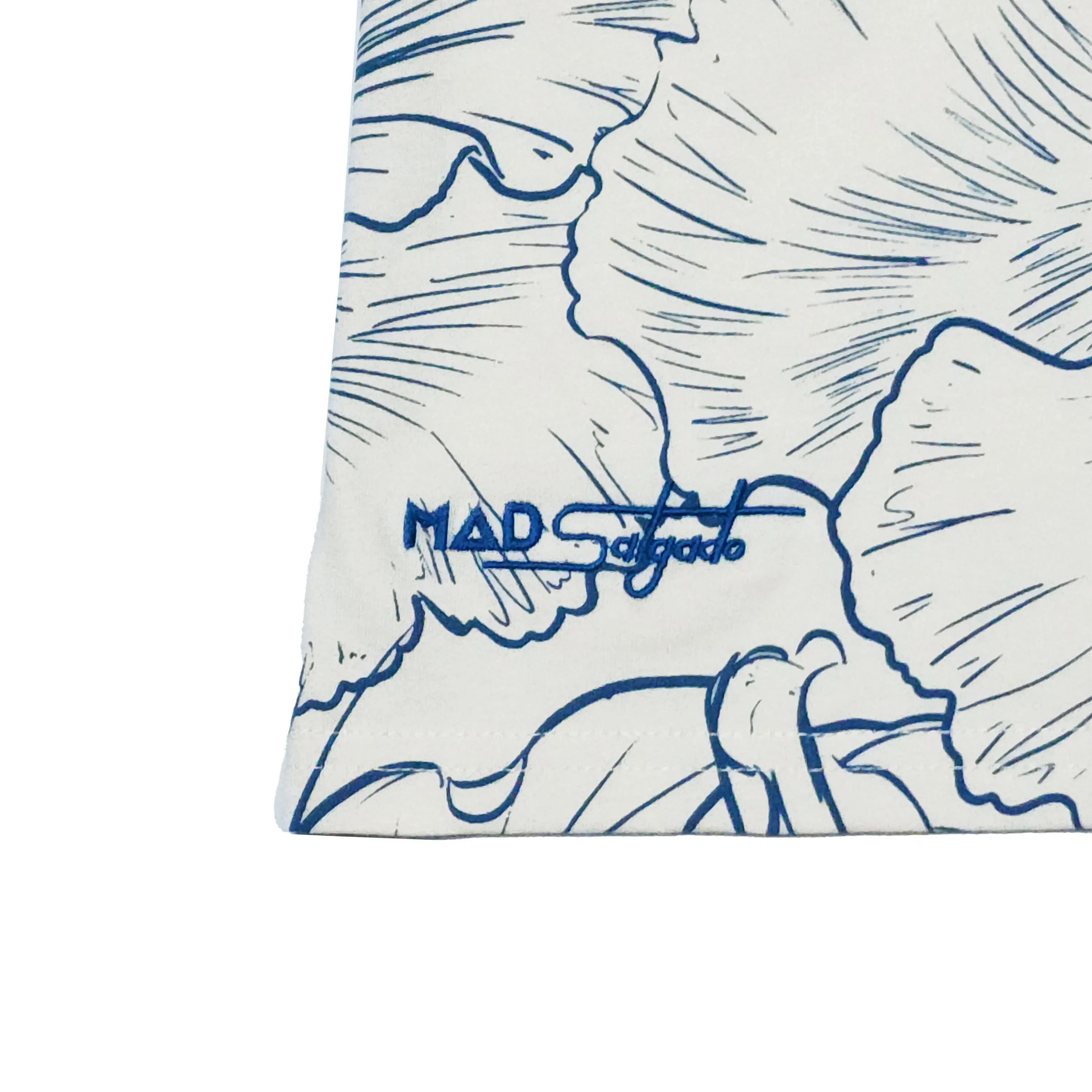 SALGADO MAGA FLOWER TEE ARCTIC WOLF