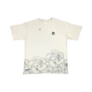 SALGADO MAGA FLOWER TEE ARCTIC WOLF