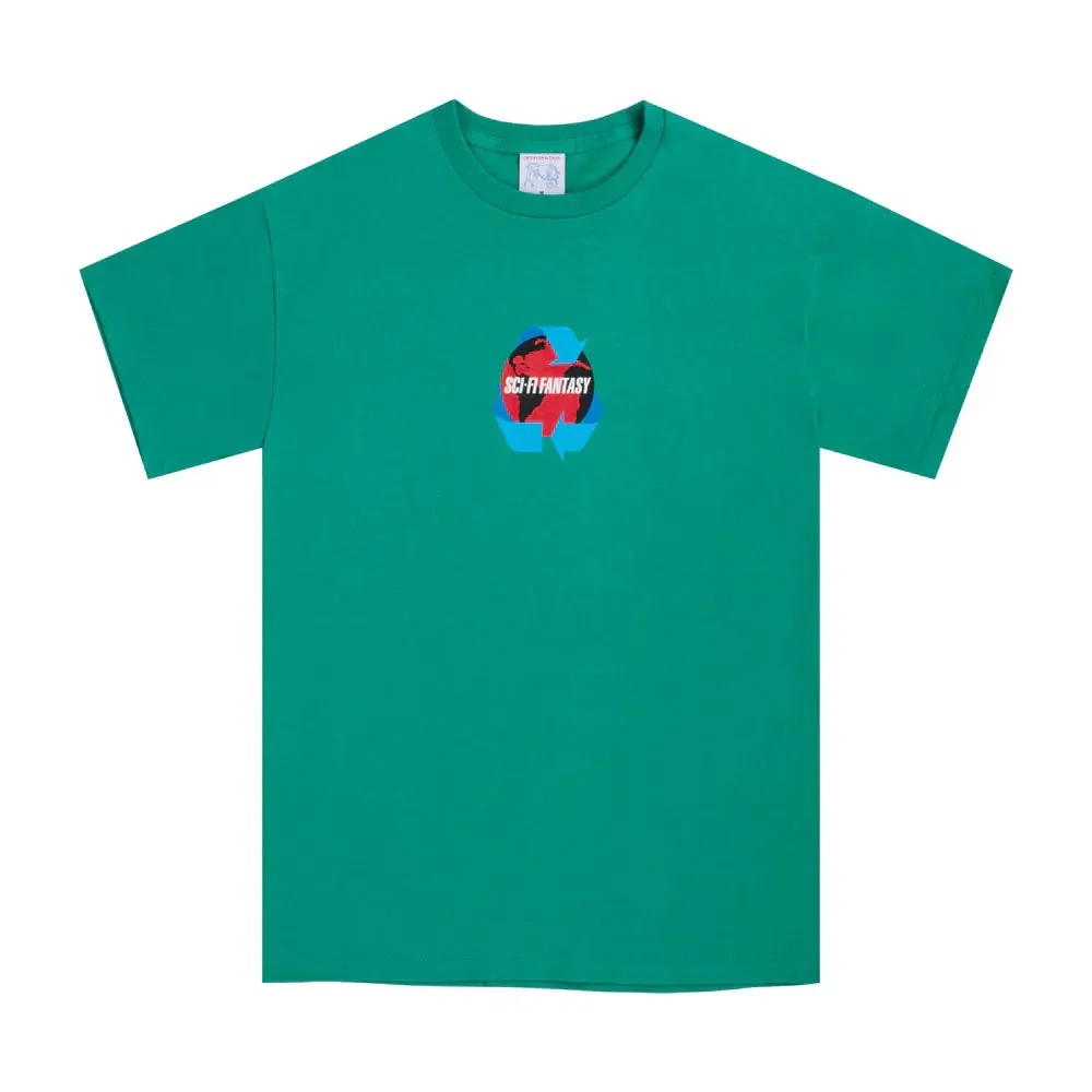 Sci-Fi Fantasy Recycle T-Shirt Kelly Green