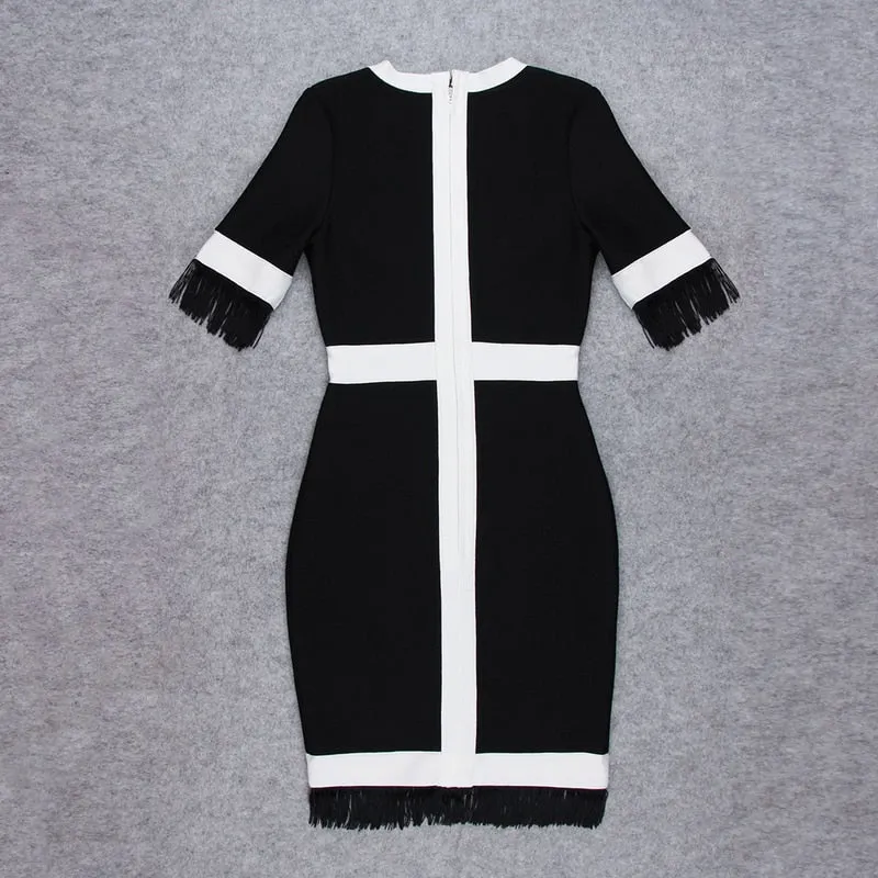 Short Sleeve Sexy Deep V-neck Buttons Vestido Party Mini Dress