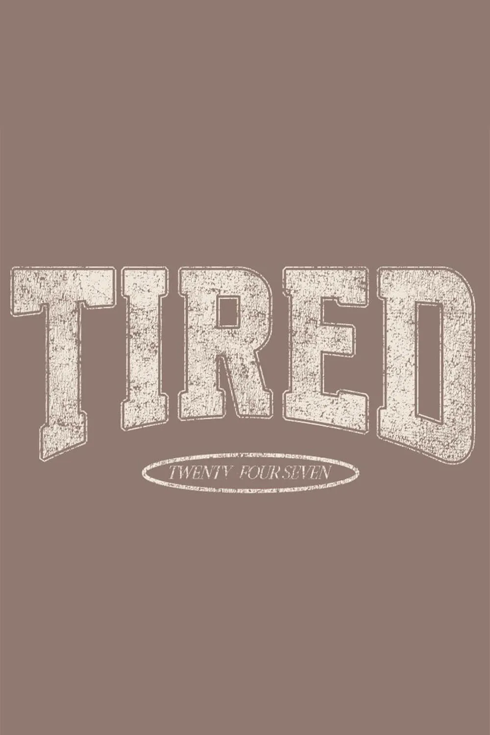 Simply Southern Plus Size Tired T-Shirt for Women in Desert Heather  | EXT-SS-TIRED-DESERTHTHR