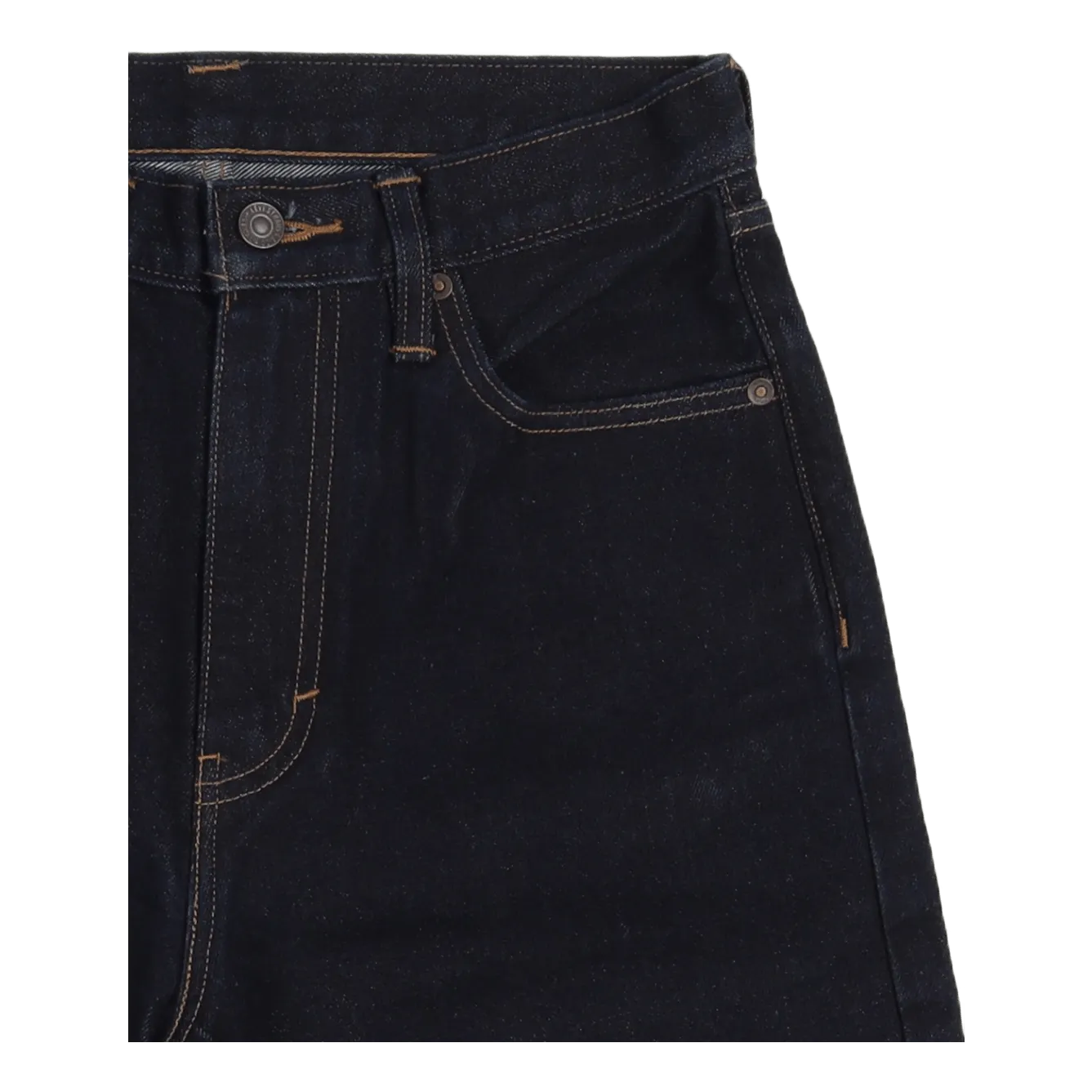Skate Baggy 5 Pckt Short Doubl Dark Indigo - Flat Finish