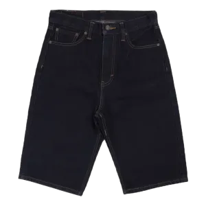 Skate Baggy 5 Pckt Short Doubl Dark Indigo - Flat Finish