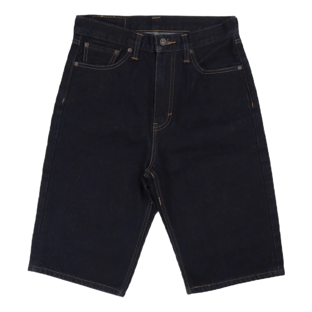 Skate Baggy 5 Pckt Short Doubl Dark Indigo - Flat Finish