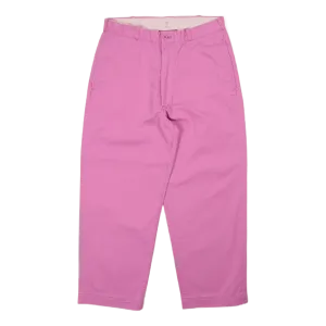 Skate Loose Chino Cyclamen Cro Red