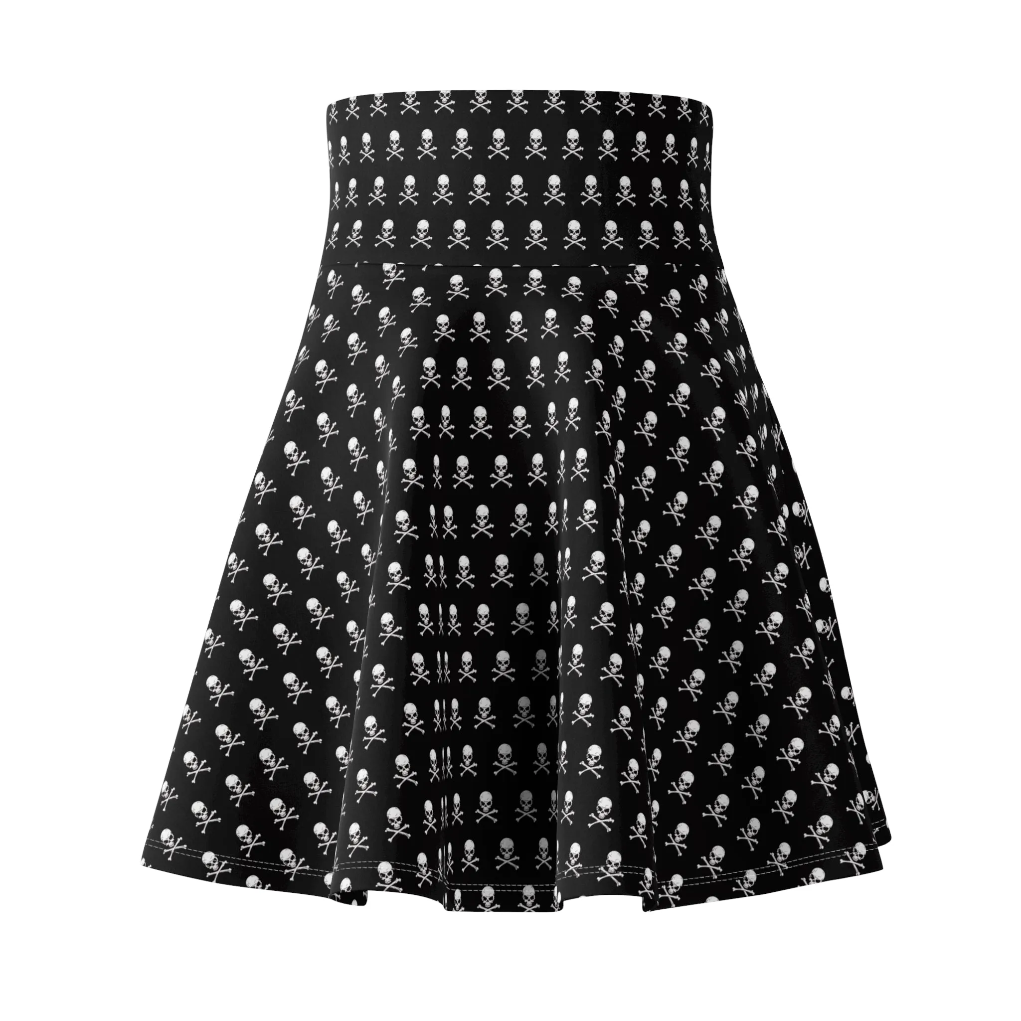 Skull & Crossbones Women's Skater Skirt