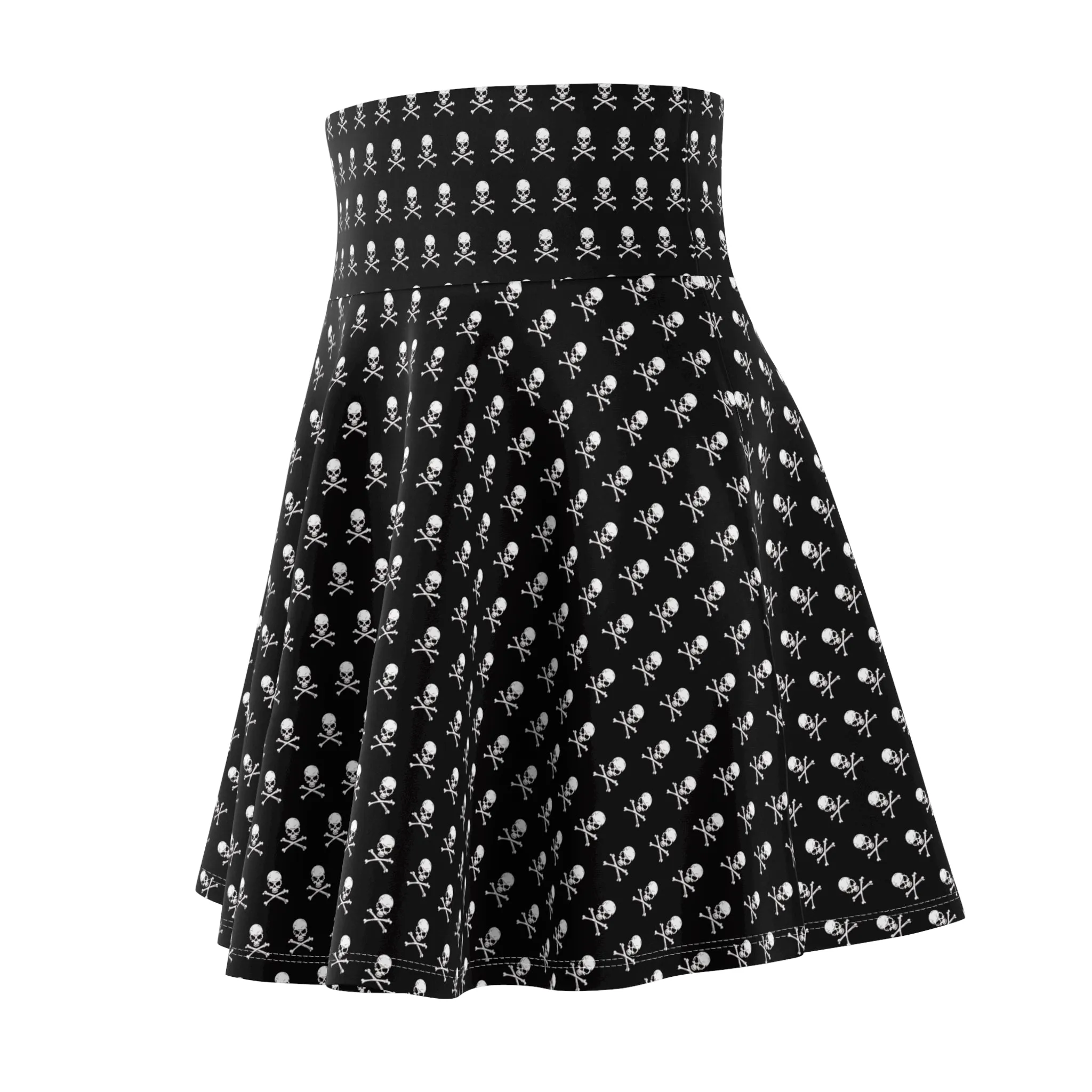 Skull & Crossbones Women's Skater Skirt