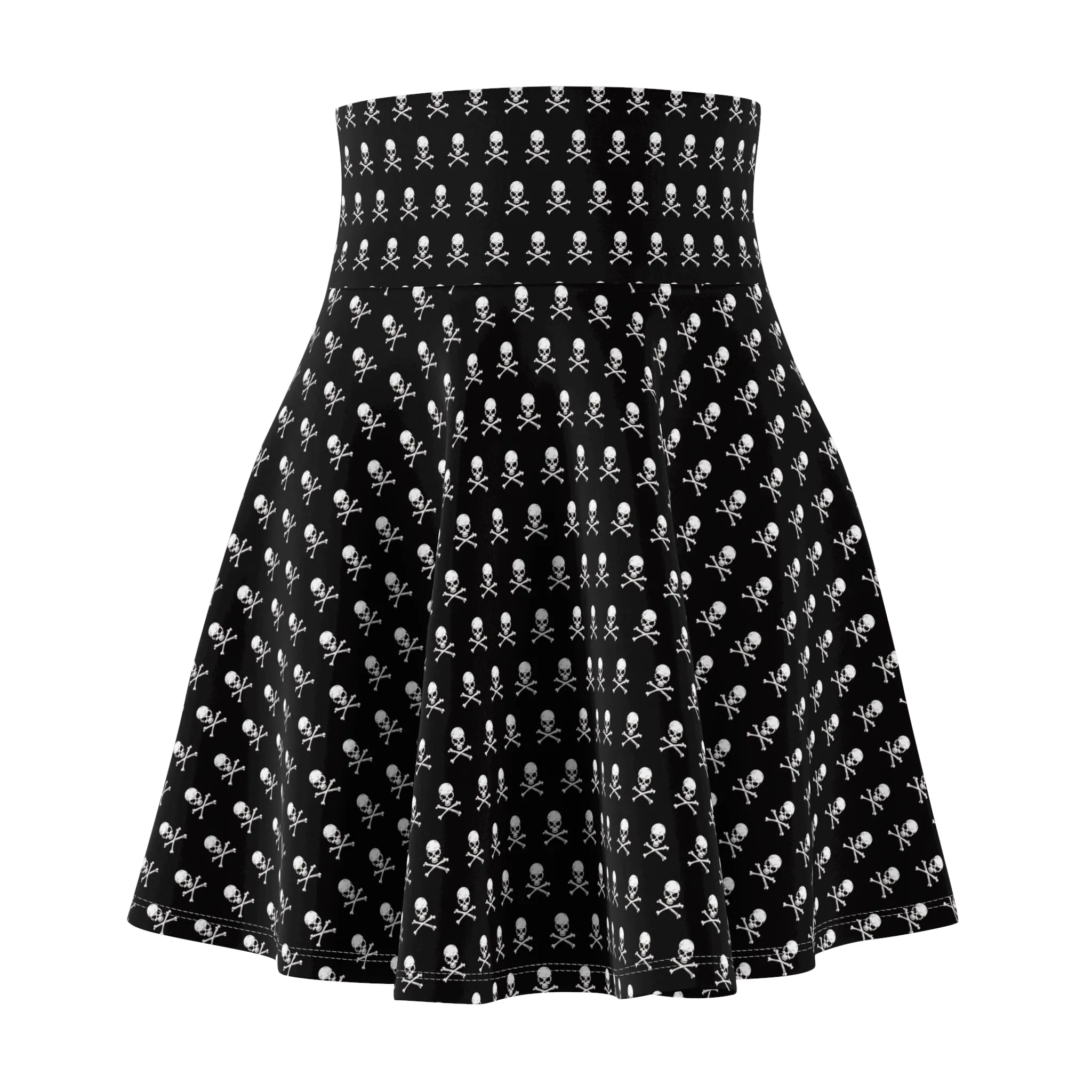 Skull & Crossbones Women's Skater Skirt