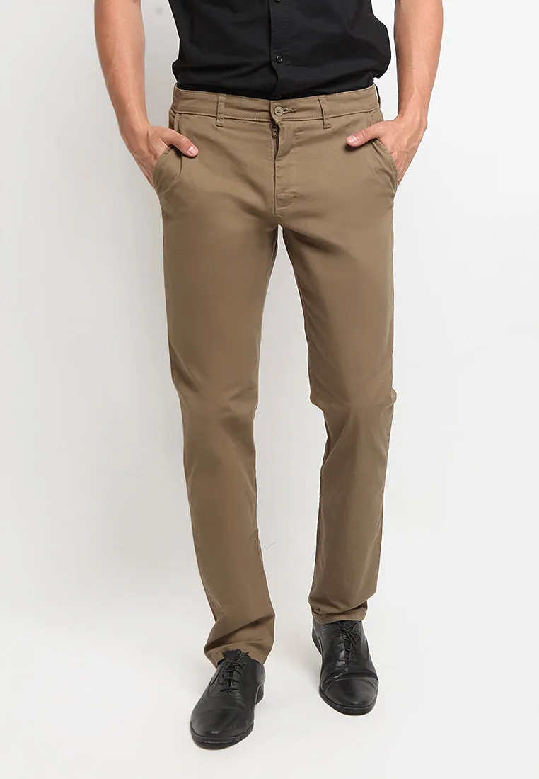 Slim Fit Ankle Length Chinos Pants