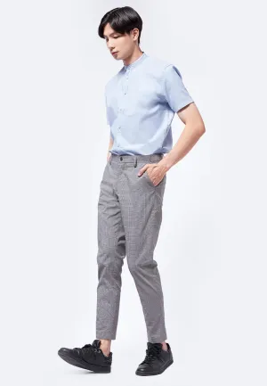 Slim Fit Checks Long Pants
