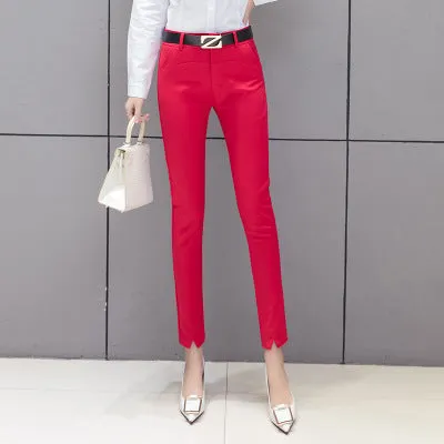Slim Fit Stretch Professional Trousers