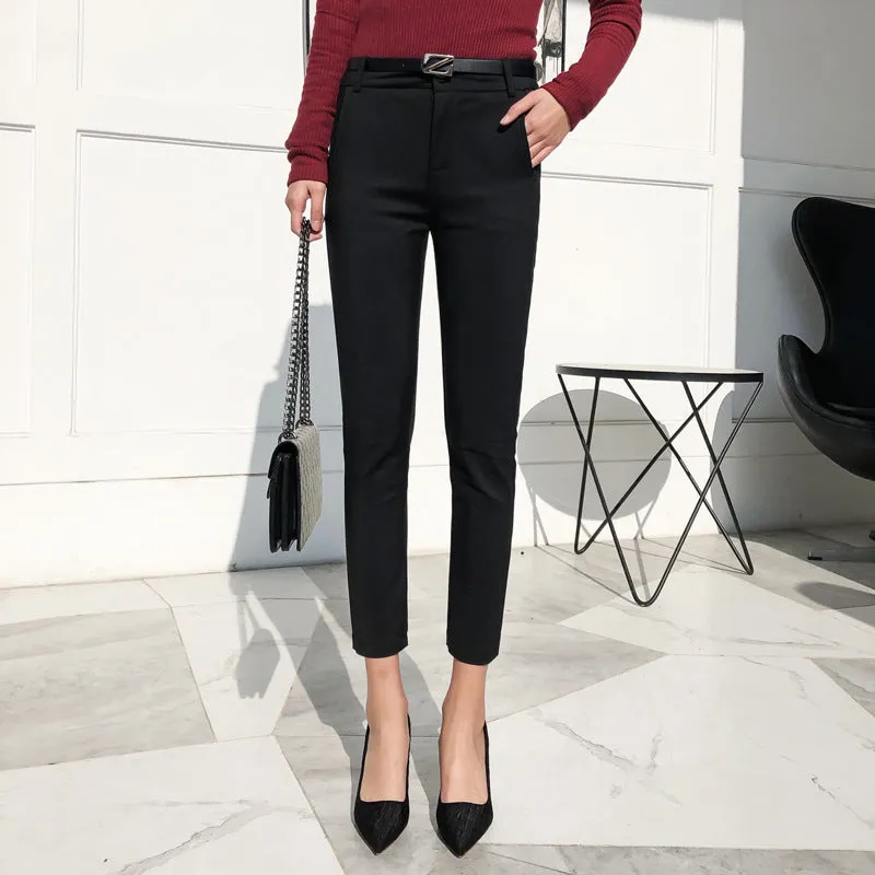 Slim Fit Stretch Professional Trousers