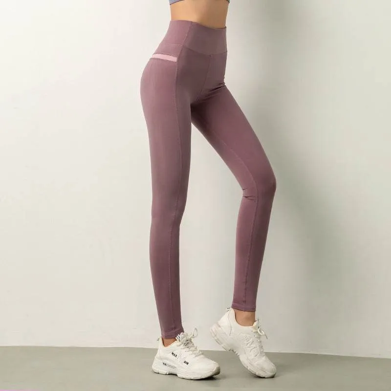 Slim Fit Yoga Pants - Running & Fitness Trousers