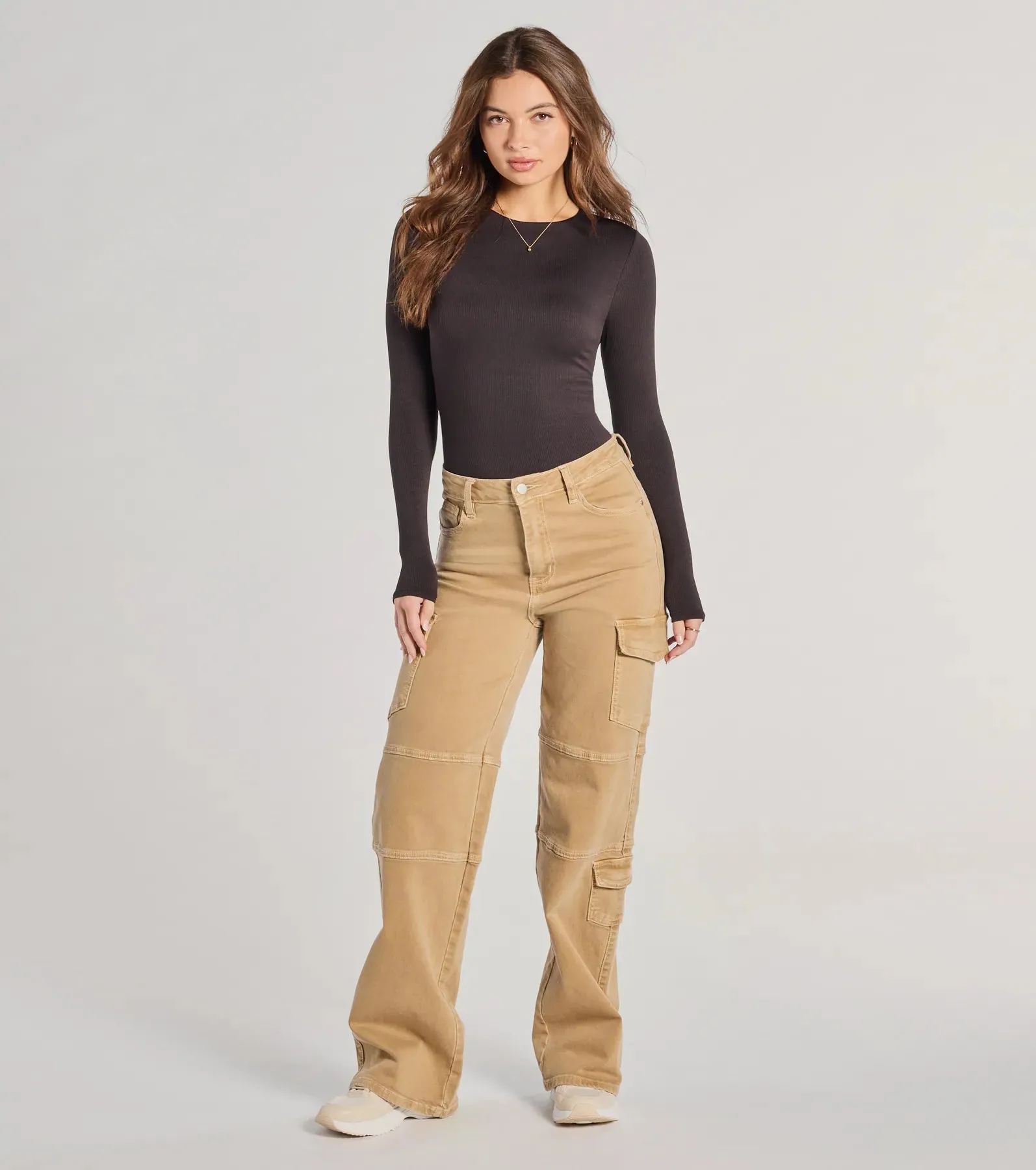 Smooth Moves Long Sleeve Crew Neck Bodysuit
