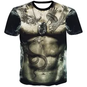 Snake Tattoo Short Sleeve - snake T shirt