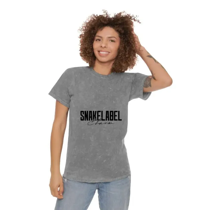 Snake Unisex Mineral Wash T-Shirt - shirt with snake on it