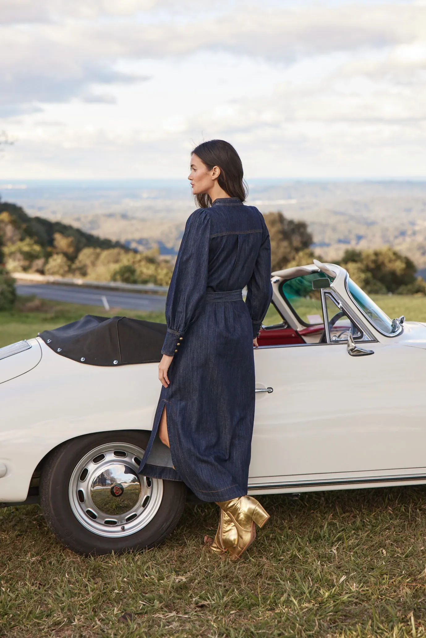 SNAPSHOT Dress | DARK DENIM