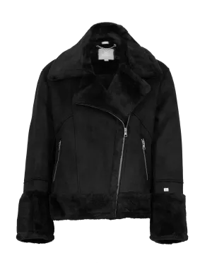 Soia and Kyo Phoebe Moto Coat