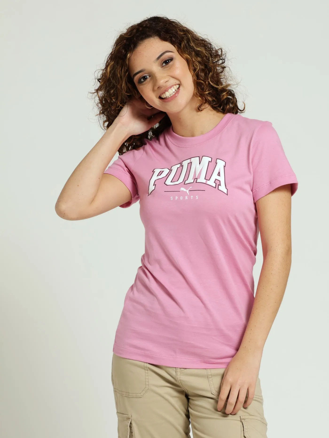 Squad Graphic Tee - Mauve